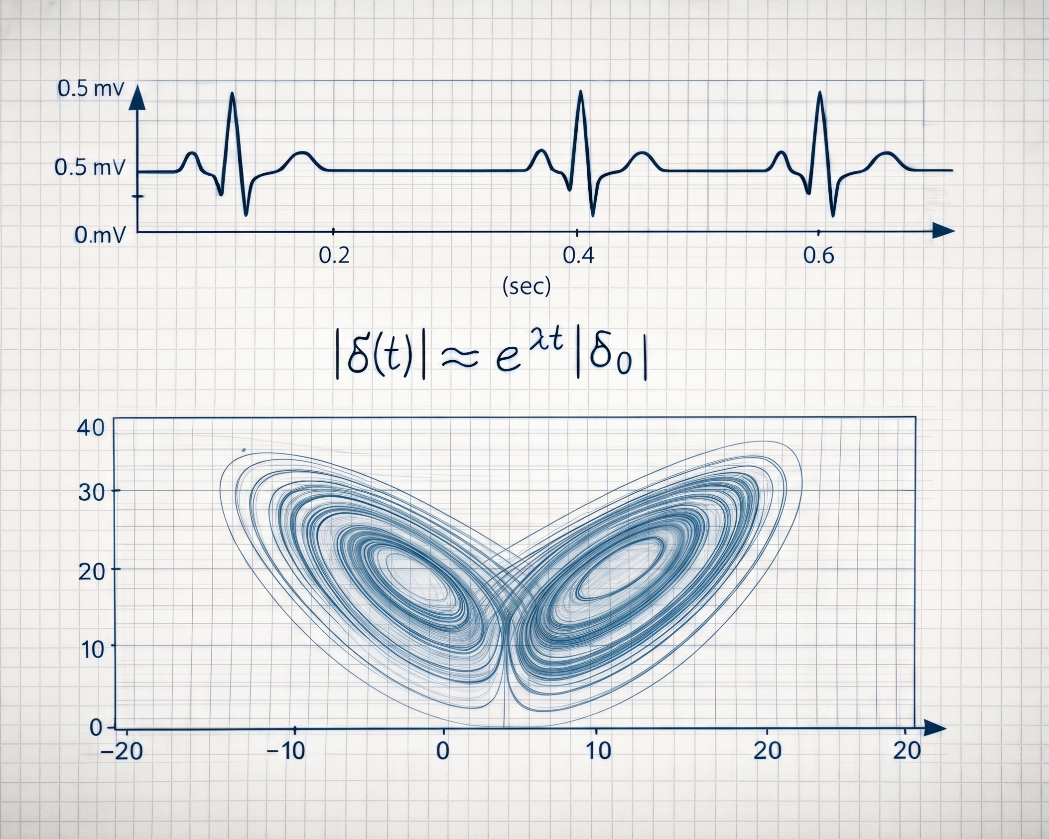 ECG and Lorenz attractor biomarker analysis